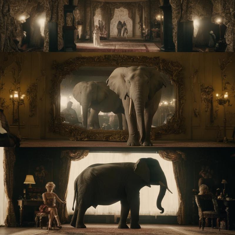 09618-4151165916-_lora_SDXL_cinematic_Sa_May_1_ cinematic a white elephant standing in front of parallel mirrors.png